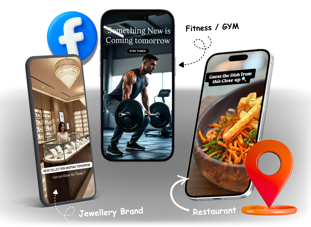 Viral Instagram Story Ideas with Curiosity and Suspense.
